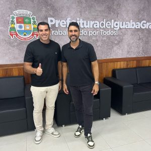 Secretário nacional de Futebol se reúne com prefeito Fabinho em Iguaba Grande e recebe propostas para fortalecer o esporte na cidade