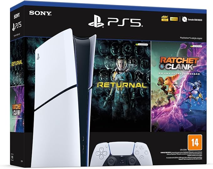 PlayStation 5 Slim Edição Digital