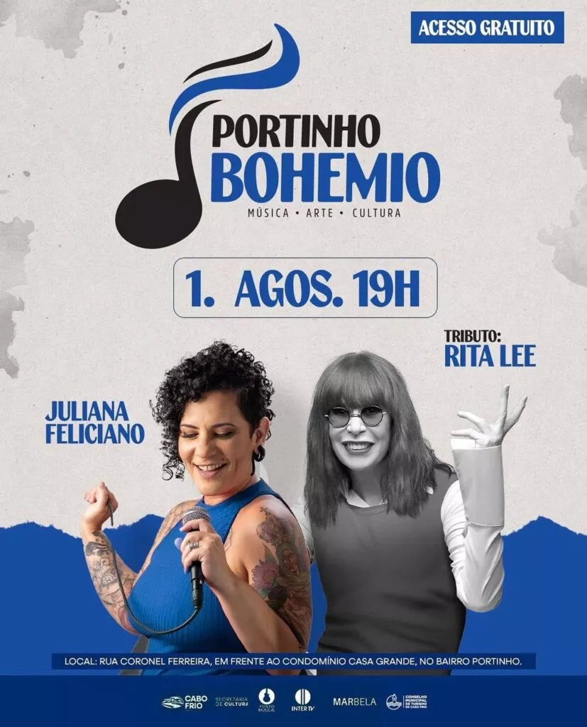 Portinho Bohemio apresenta tributo à Rita Lee