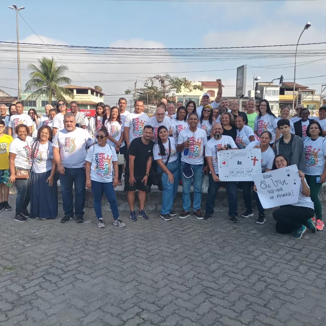 Marcha para Jesus acontece neste sábado (2), em Tamoios — RC24H