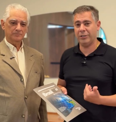 Prefeito de Cabo Frio, dr. Serginho recebe presidente da Firjan