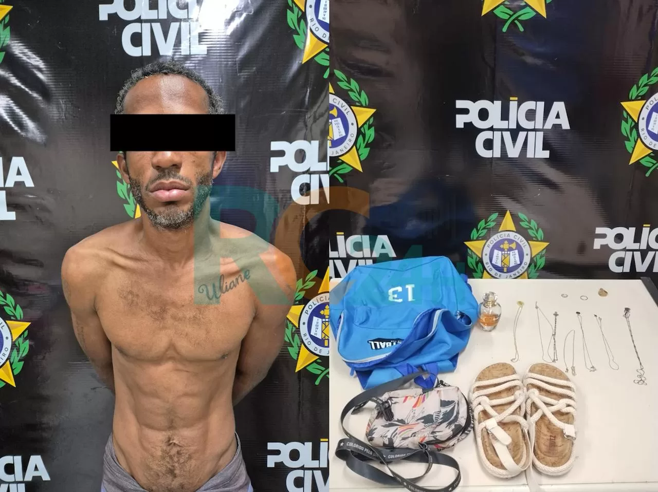 EXCLUSIVA/ Homem com mais de 60 ocorrências criminais é preso em flagrante por tentativa de estupro em Cabo Frio — RC24H