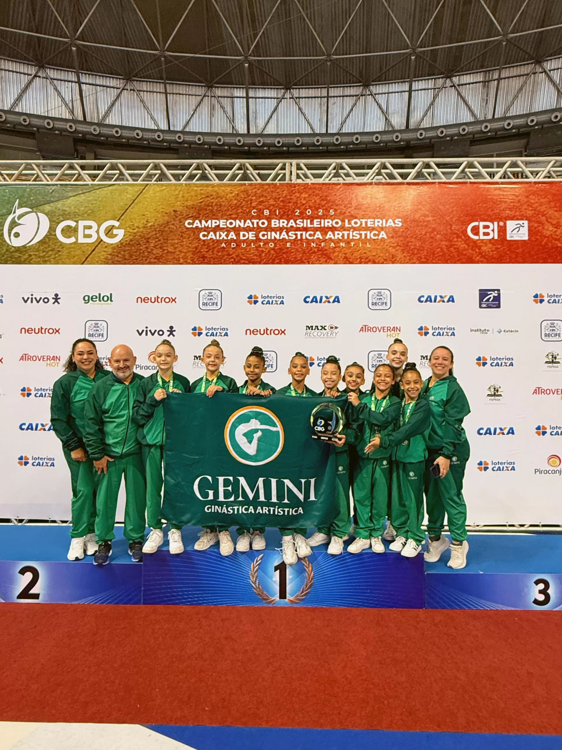 Gemini, de Cabo Frio, faz bonito no Brasileiro de Ginástica Artística, em Recife — RC24H