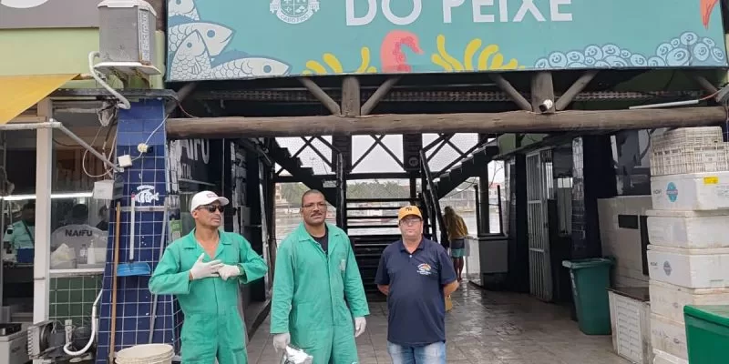 Mercado do Peixe de Cabo Frio passa por dedetização periódica — RC24H