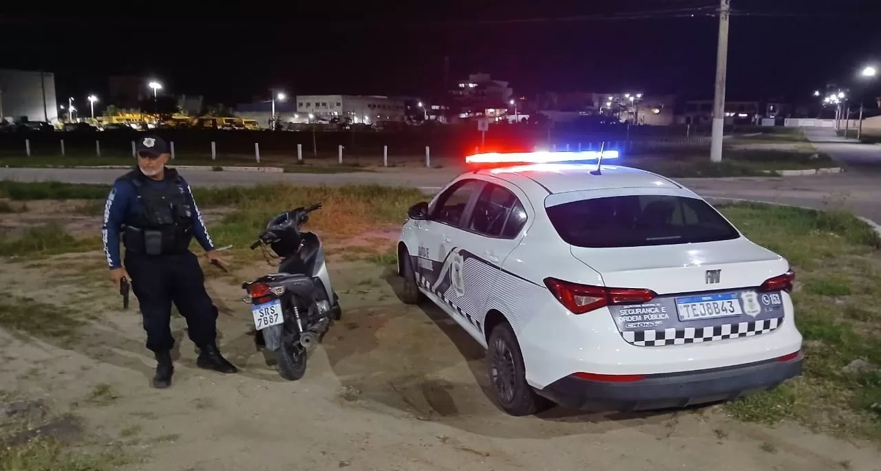 Guarda Municipal prende suspeito de furto e recupera moto roubada em São Pedro da Aldeia — RC24H