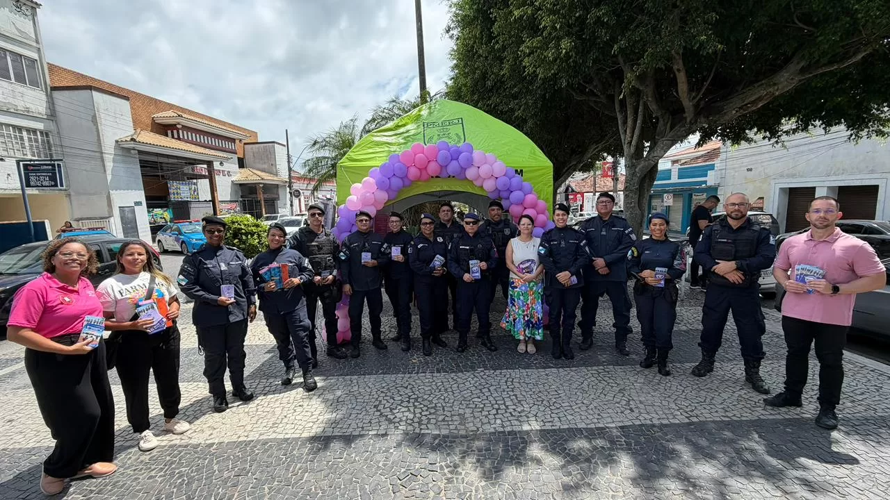 Patrulha Maria da Penha leva ação contra violência à mulher para São Pedro da Aldeia — RC24H