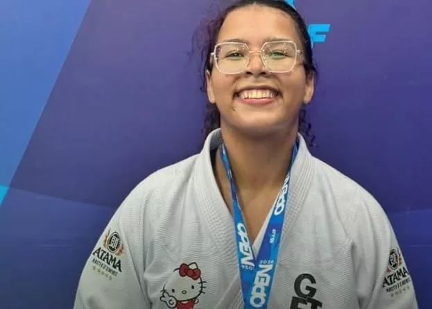 Atleta de Saquarema estreia na categoria adulto em competição internacional de jiu-jitsu — RC24H