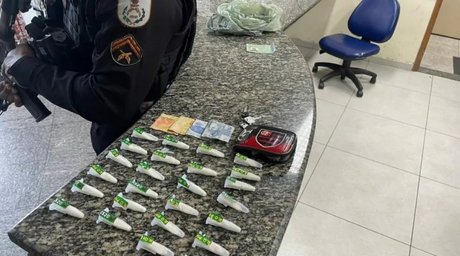 Polícia captura traficante em Rio das Ostras