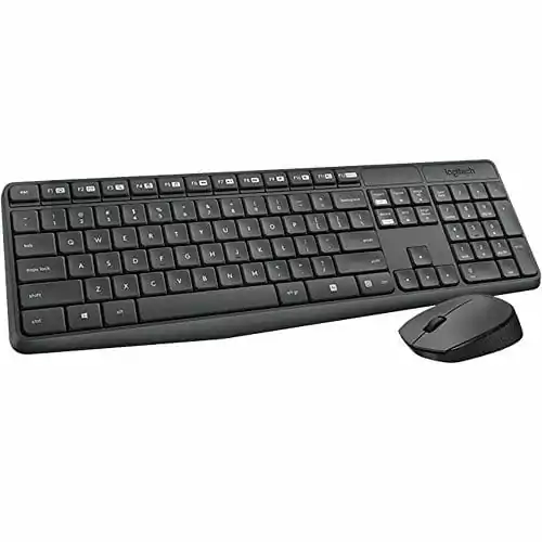 Combo Teclado e Mouse sem fio Logitech