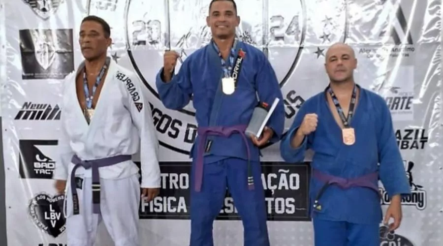 Cabo Frio: Sargento da Região dos Lagos conquista 1º lugar em torneio de jiu-jitsu na PM