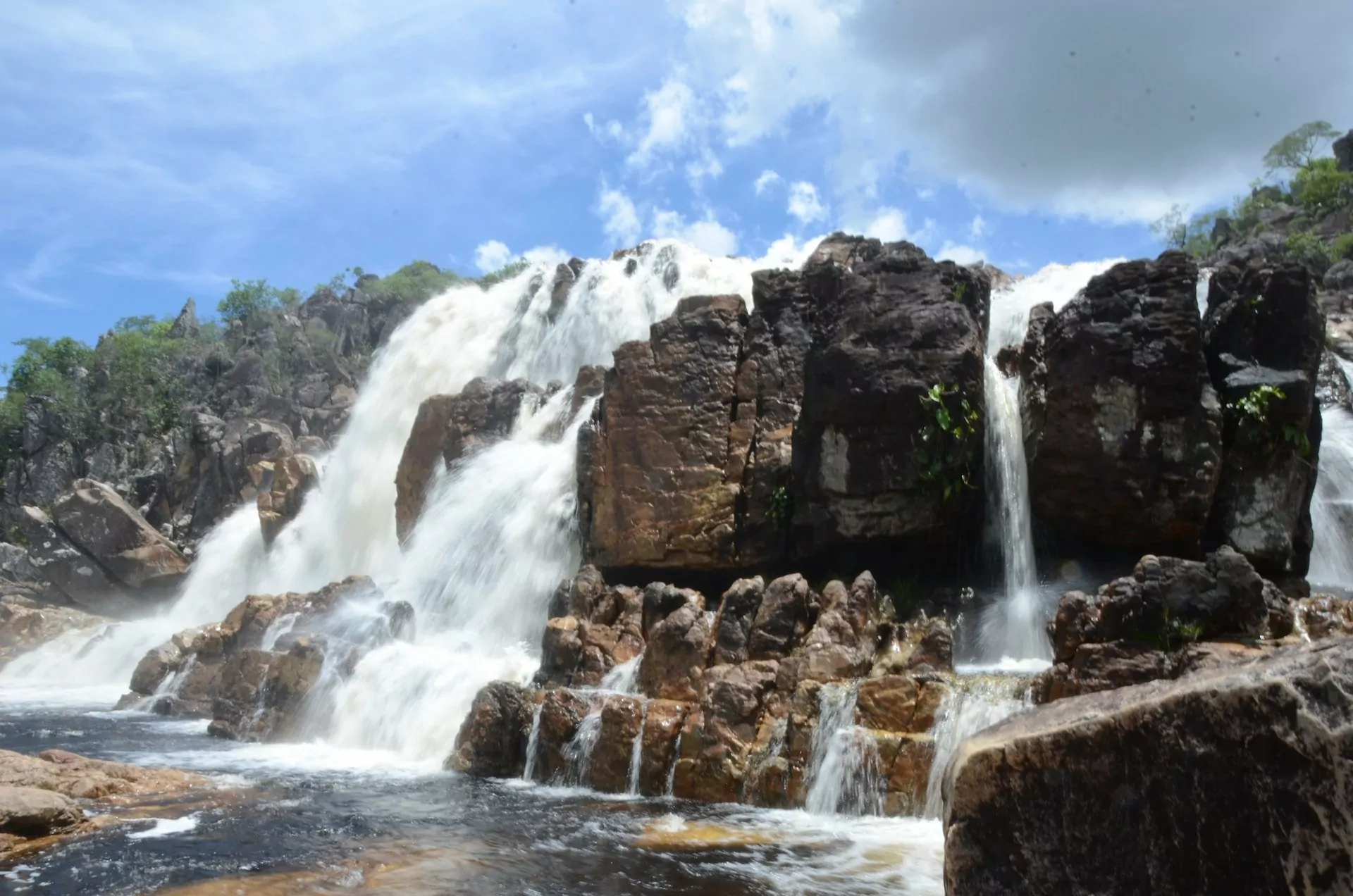 cachoeira chapada dos veadeiros cerrado