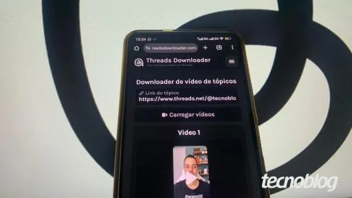 Como baixar um vídeo do Threads pelo celular ou PC • Aplicativos e Software • Tecnoblog