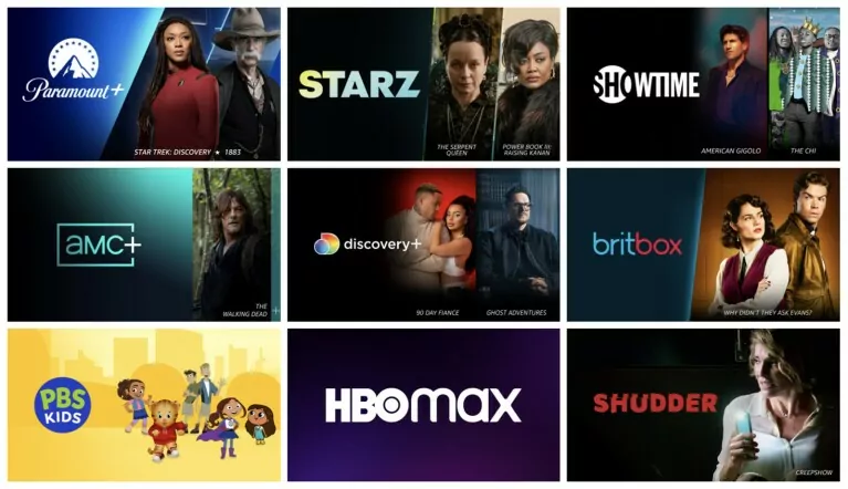 Entenda como o Prime Video opera e descubra suas funcionalidades. Guia Região dos Lagos 5 Exemplos de assinaturas adicionais do Prime Video Channels