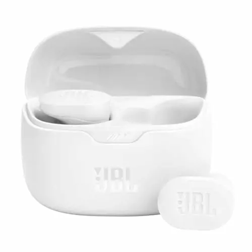 Fone de Ouvido Sem Fio JBL Tune Buds, Bluetooth 5.3, À Prova D’água – Branco