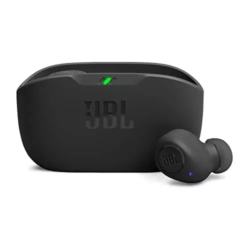 Fones de ouvido JBL Wave Buds TWS - Preto Fones de ouvido JBL Wave Buds TWS na cor preta