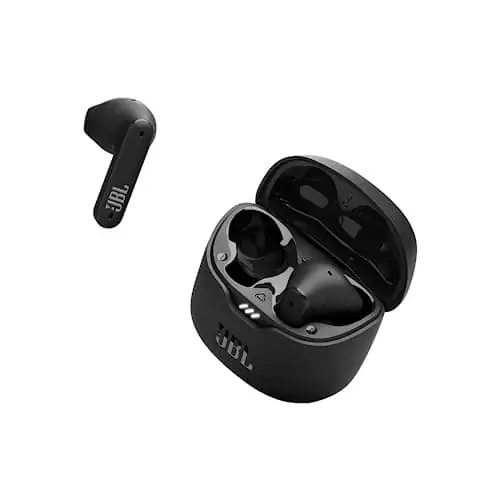 Fones de ouvido JBL Tune Flex TWS - Preto Fones de ouvido JBL Tune Flex TWS na cor preta