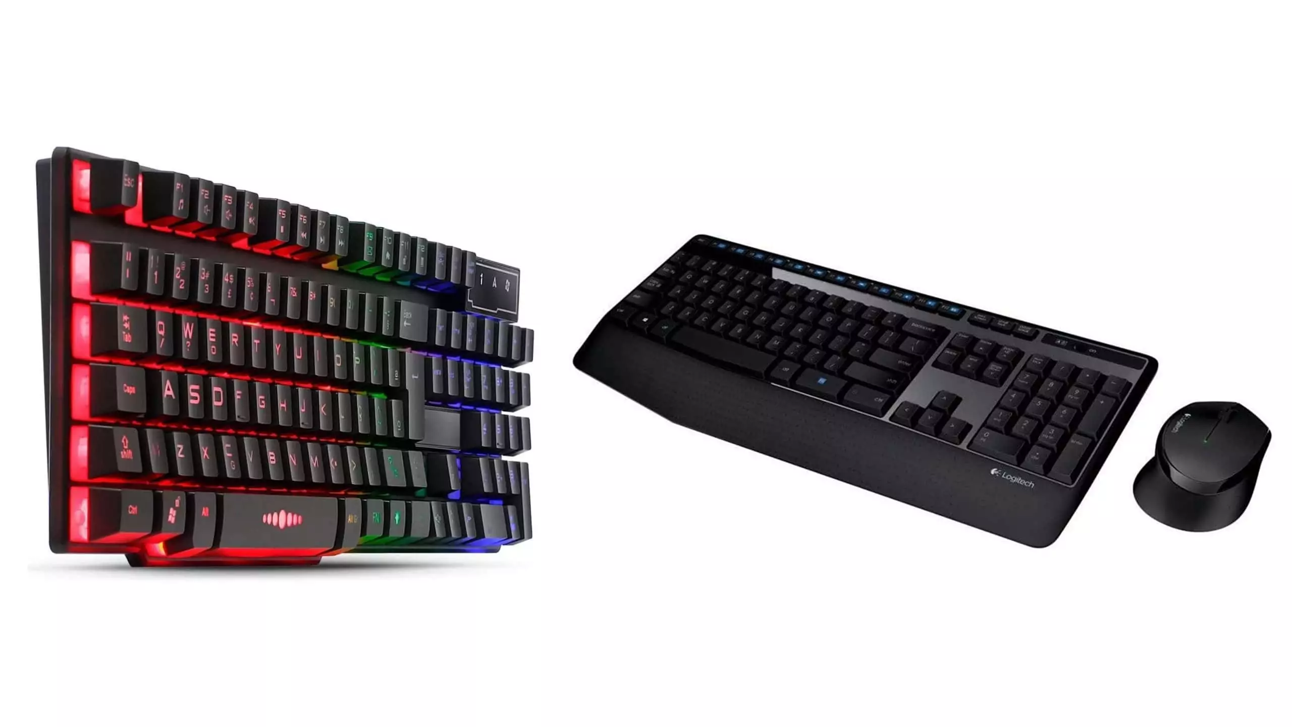 Montagem de teclados em promoção na Amazon