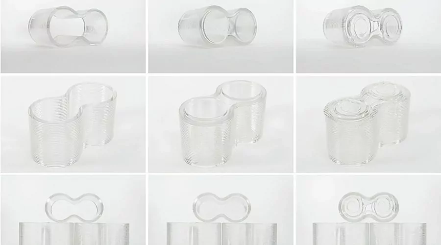 Impressoras 3D fabricam blocos de vidro reciclado