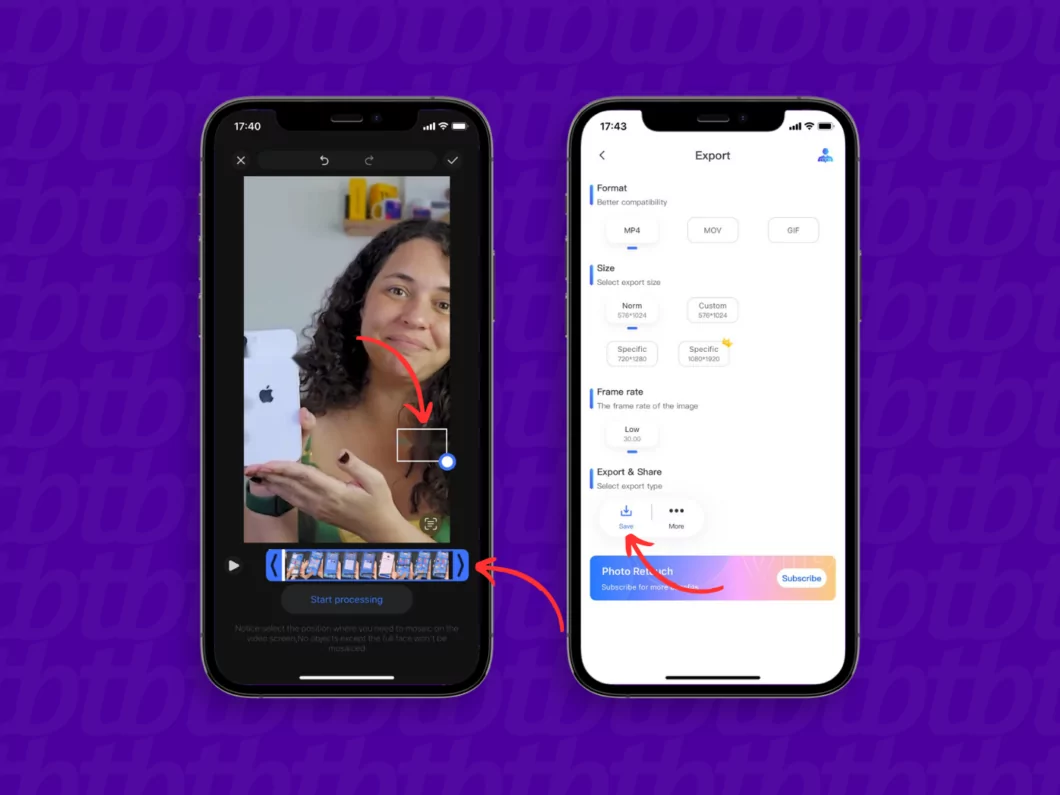 Como remover a marca d'água de vídeos do TikTok Guia Região dos Lagos 16 Salvando vídeo do TikTok sem marca d'água utilizando Photo Retouch