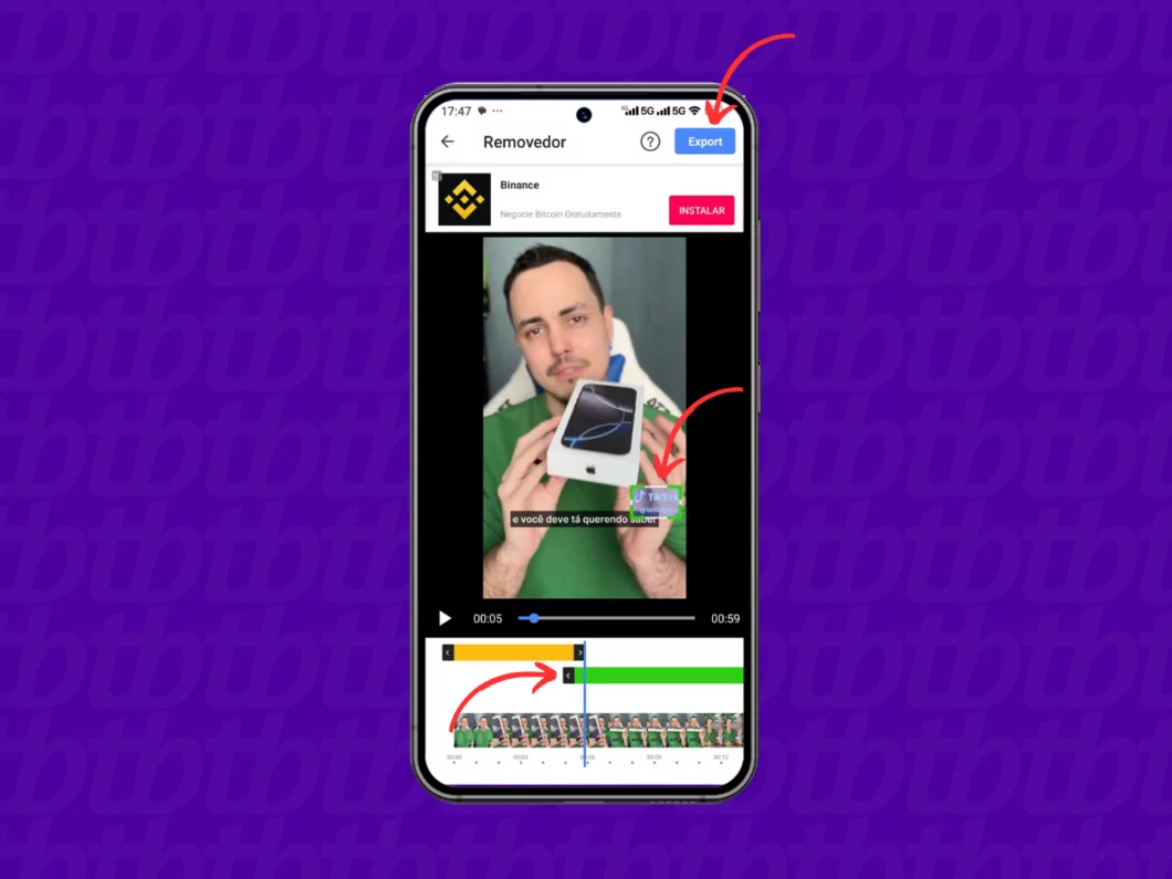 Como remover a marca d'água de vídeos do TikTok Guia Região dos Lagos 12 Removendo a segunda marca d'água do TikTok com Video Watermark