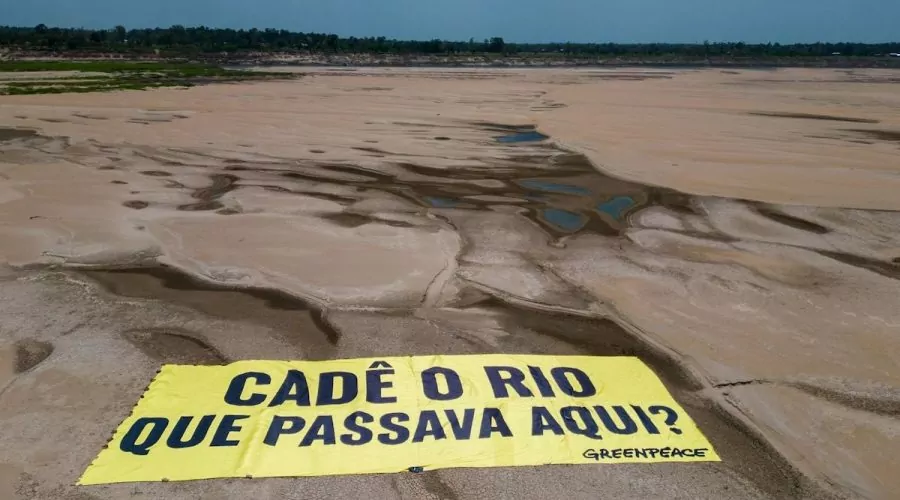 seca severa na bacia amazônica