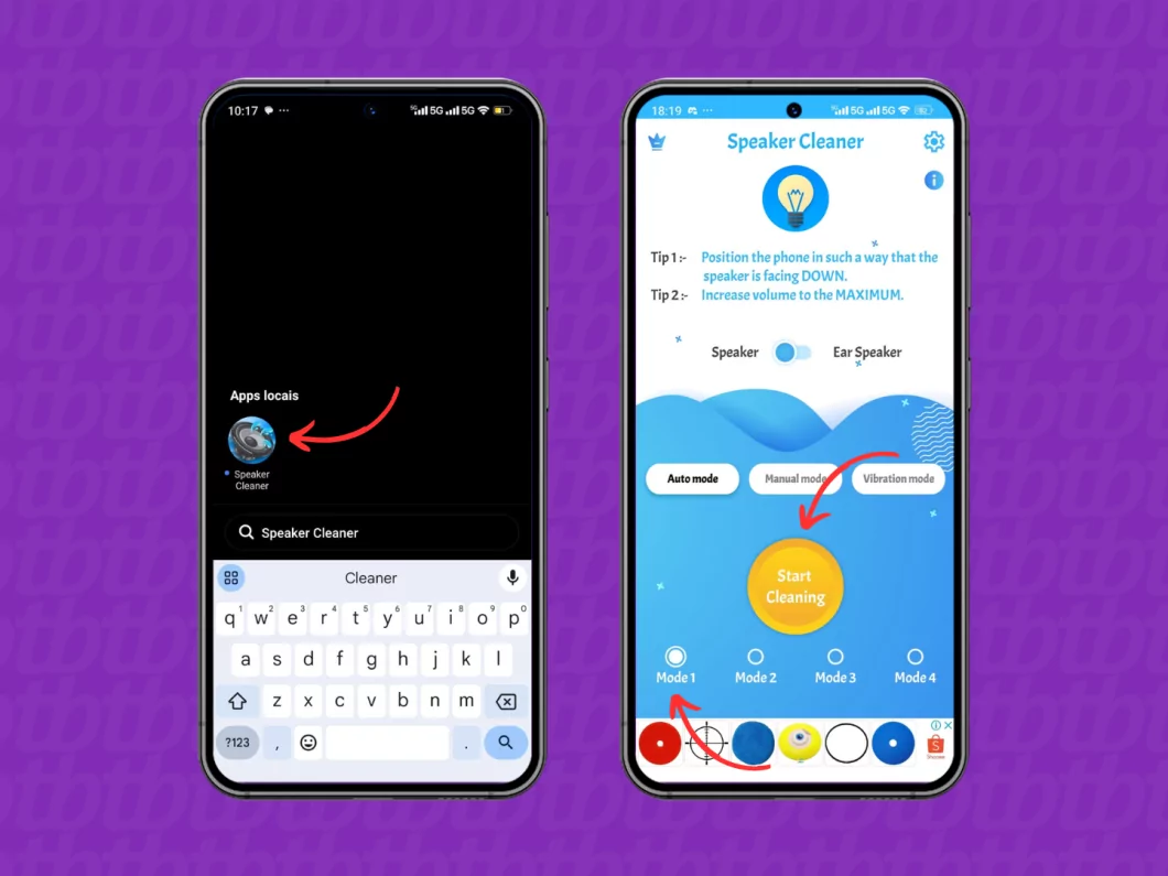Como reproduzir um som para remover água do celular Guia Região dos Lagos 8 Removendo água do celular com o Speaker Cleaner