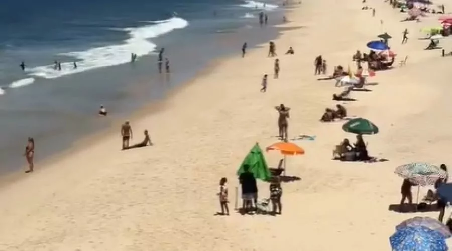Maricá: Segunda-feira (18) com sol nas praias da cidade