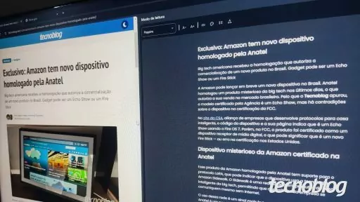 Como ativar o modo de leitura do Google Chrome • Aplicativos e Software • Tecnoblog