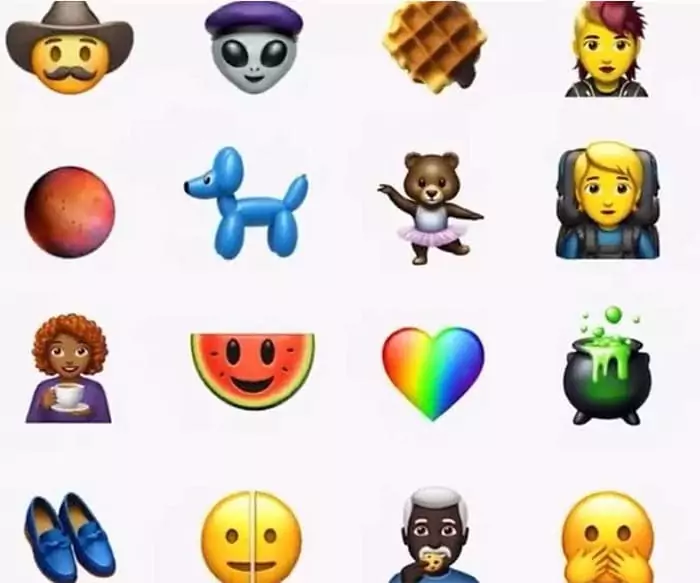 Exemplo de uso do Genmoji no iPhone