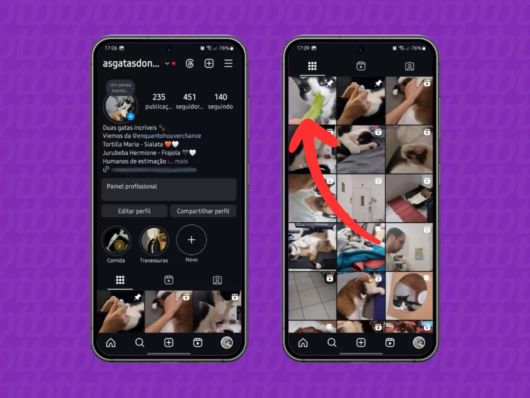 Como prender ou soltar uma imagem no Feed do Instagram Guia Região dos Lagos 14 Captura de tela do Instagram mostra uma publicação fixada