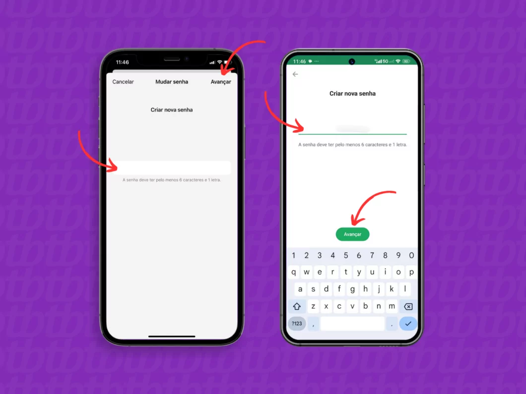 Criando uma nova senha para o backup criptografado do WhatsApp Criando uma nova senha para o backup criptografado do WhatsApp