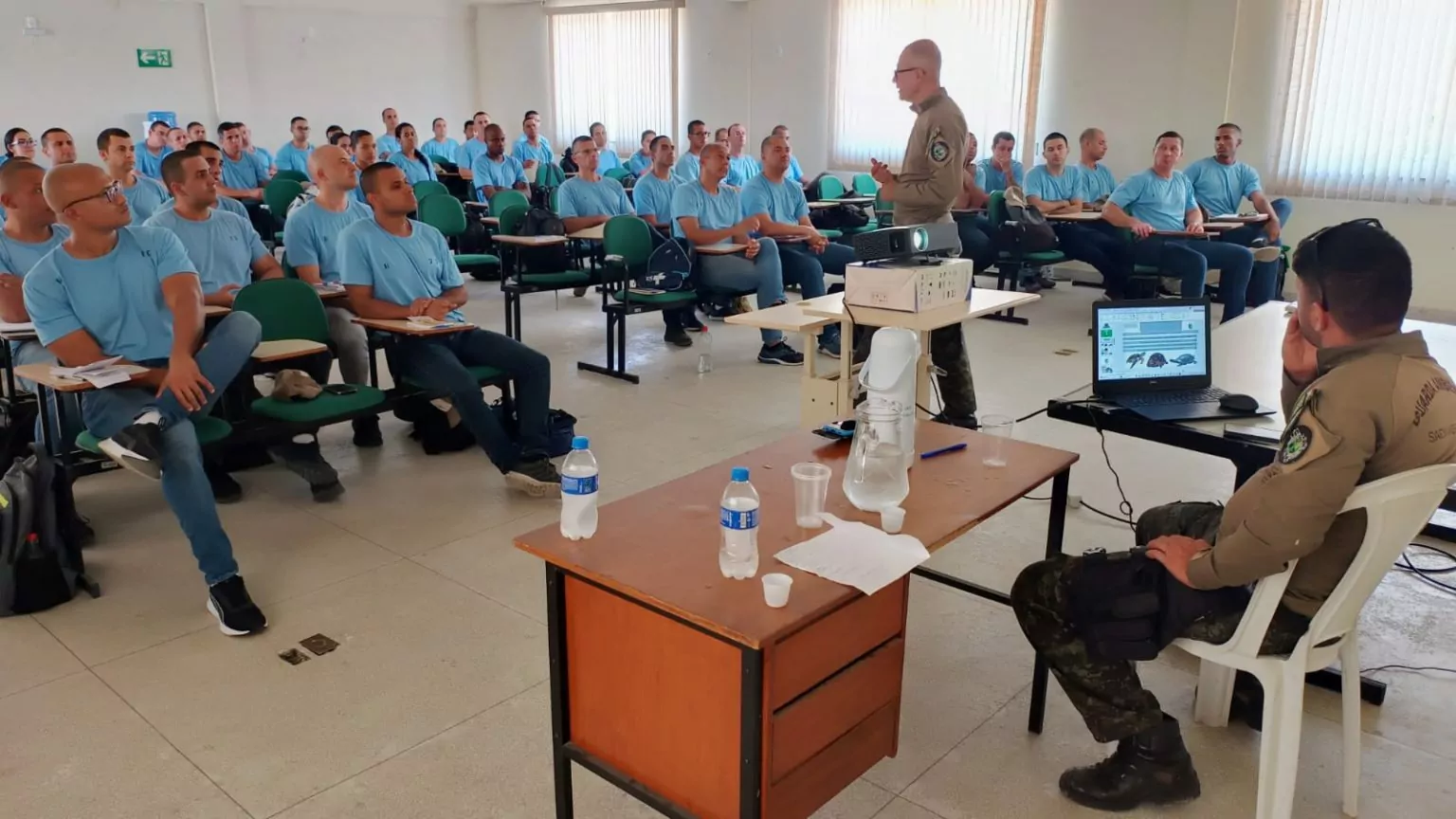 Guarda Ambiental de Saquarema ministra palestra para agentes em formação de outros municípios