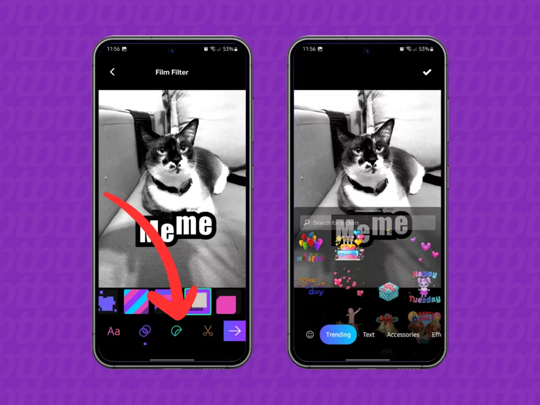 Como fazer um GIF para usar nos Stories do Instagram Guia Região dos Lagos 15 Captura de tela do aplicativo GIPHY mostra como adicionar mais elementos no GIF