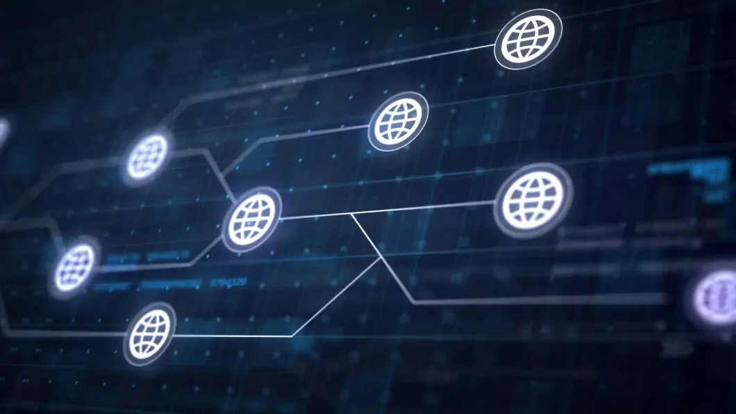 O que é P2P? Entenda como funciona a rede utilizada em torrents Guia Região dos Lagos 3 Ilustração de rede P2P mostrando a conexão direta entre dispositivos.