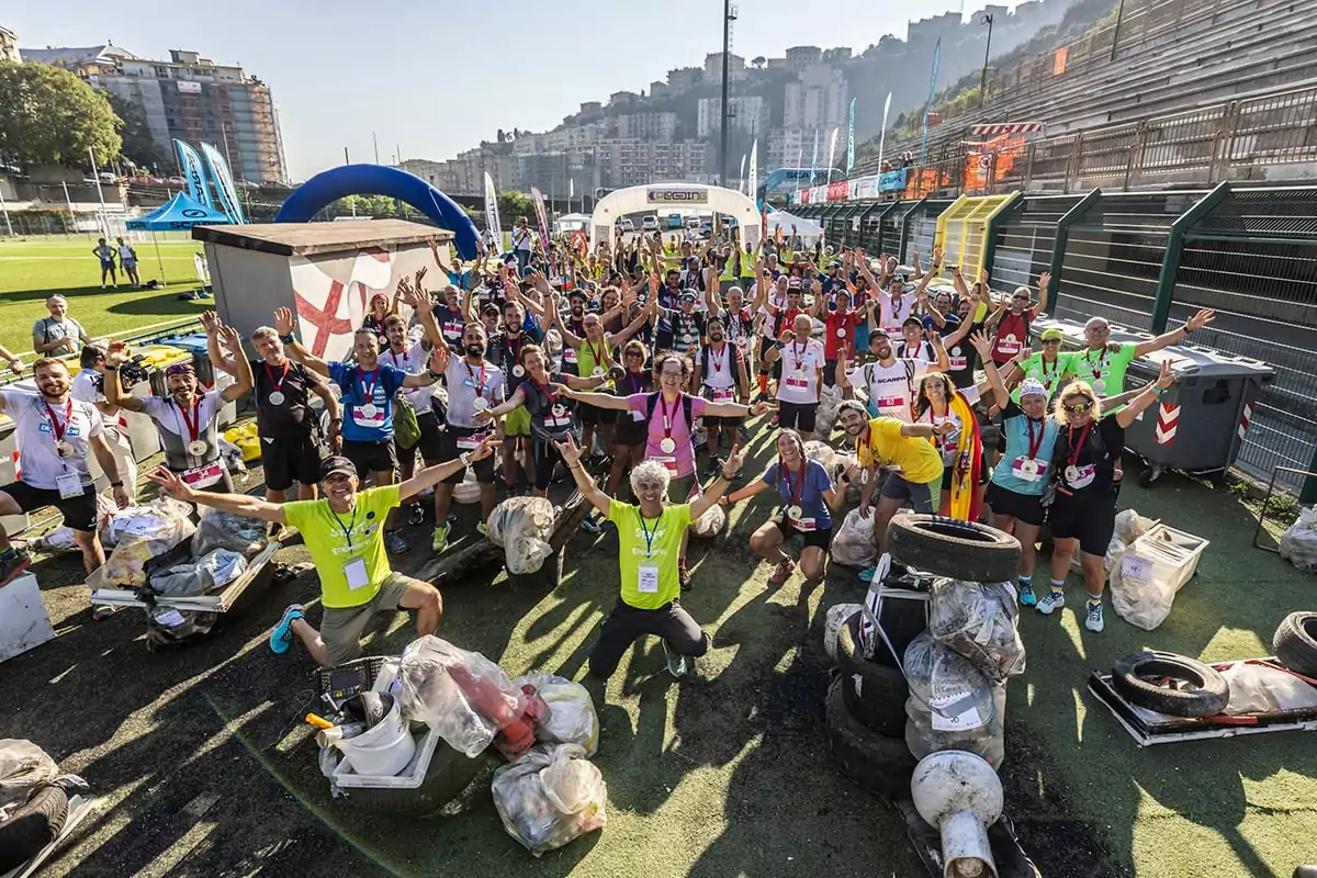 plogging mutirão de limpeza