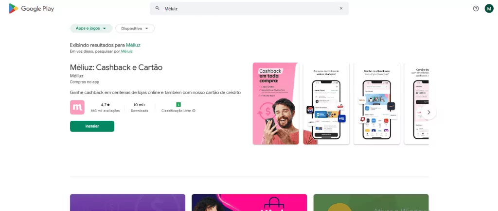 6 apps de cashback para comprar e receber dinheiro de volta Guia Região dos Lagos 10 Aplicativo Méliuz