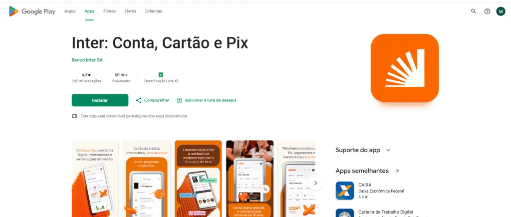 6 apps de cashback para comprar e receber dinheiro de volta Guia Região dos Lagos 8 Aplicativo Inter Shop