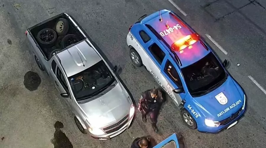Maricá: Furto de rodas de carro resulta em prisão com apoio da tecnologia