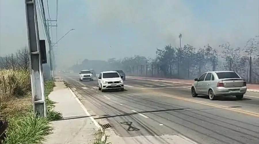 Búzios: Fogo na área verde de Búzios continua nesta segunda-feira