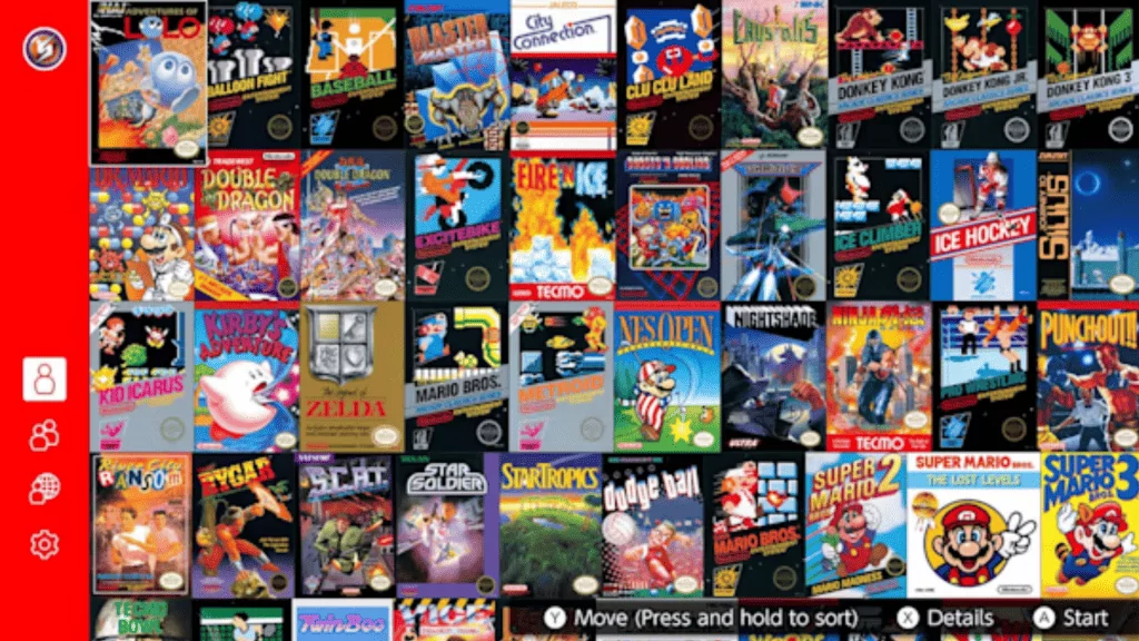 Jogos clássicos disponíveis no Nintendo Switch Online