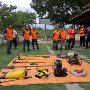 Defesa Civil de Saquarema participa de Curso de Capacitação em Prevenção e Defesa Ambiental