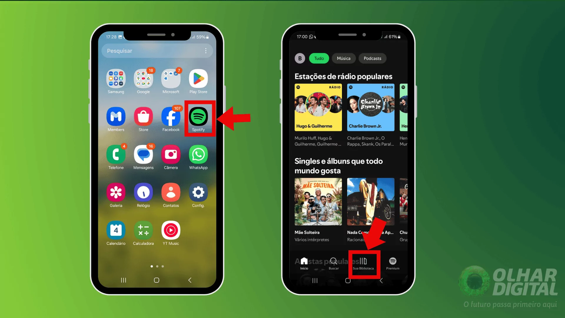 Primeiro passo para usar a playlist com inteligência artificial no Spotify