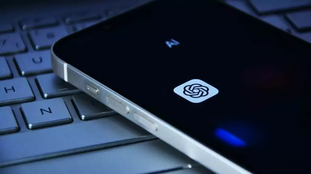ChatGPT no smartphone ChatGPT instalado em um celular