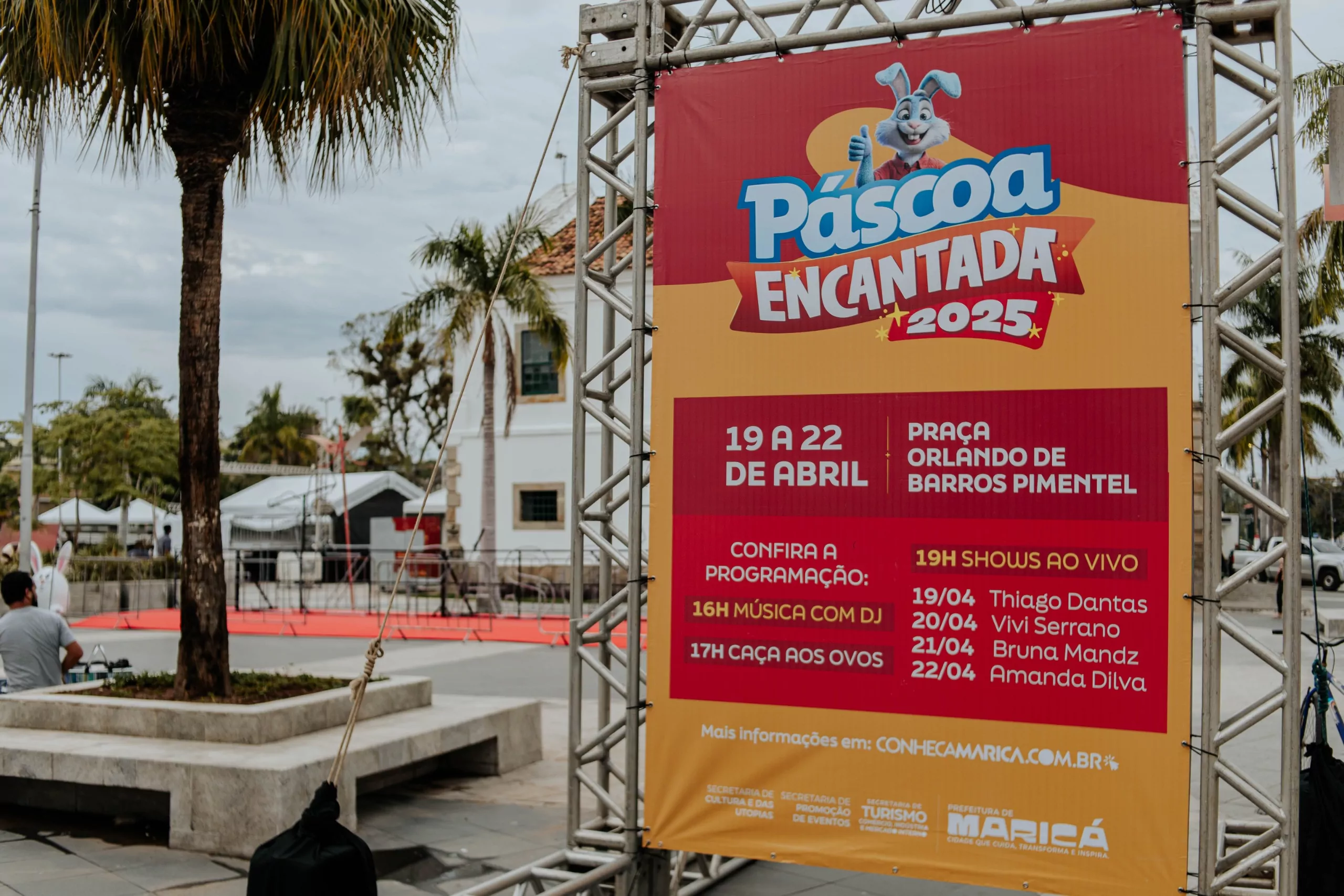Maricá convida moradores e turistas para a “Páscoa Encantada”, no Centro
