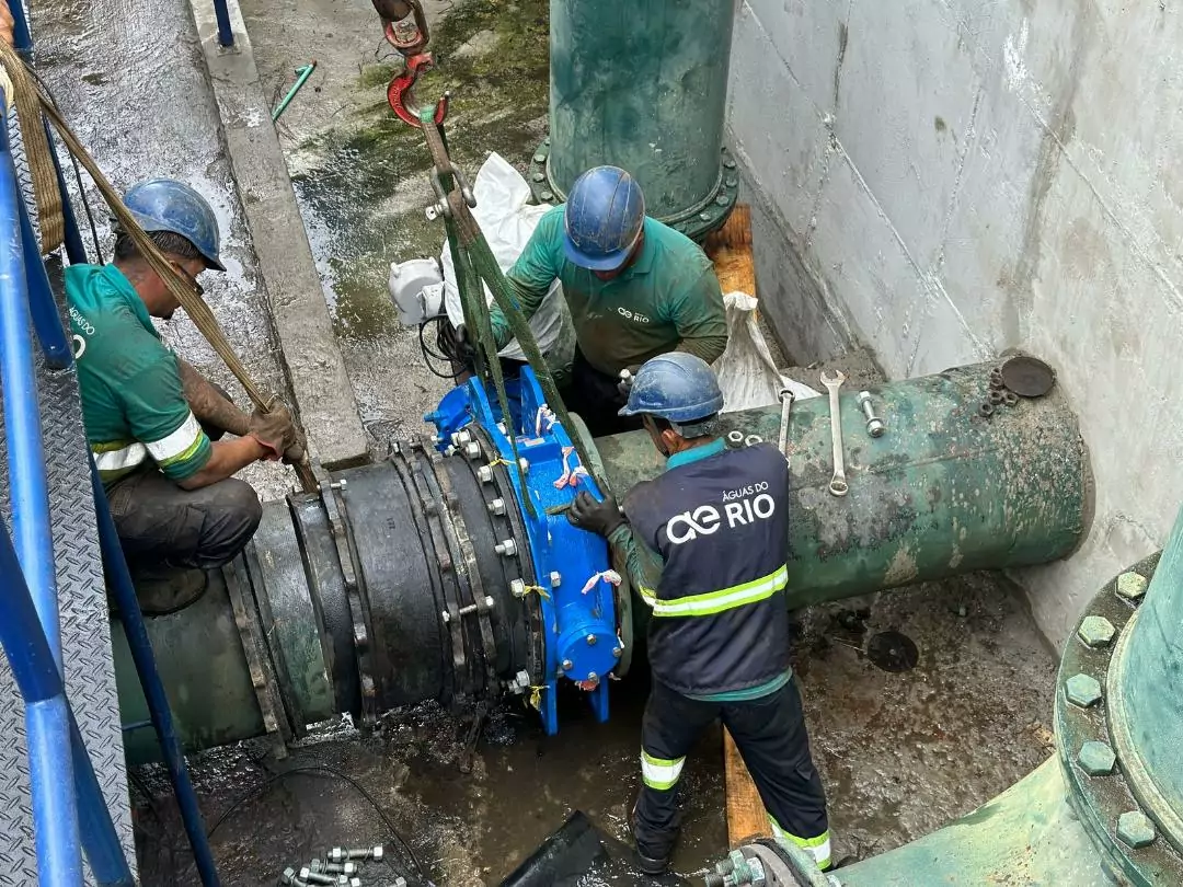 Válvulas inteligentes vão modernizar a gestão do abastecimento em São Gonçalo e Maricá
