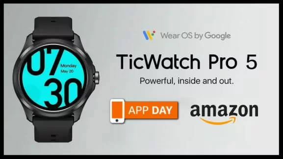 Ofertas App Day Amazon: TicWatch Pro 5 com super desconto de 42%