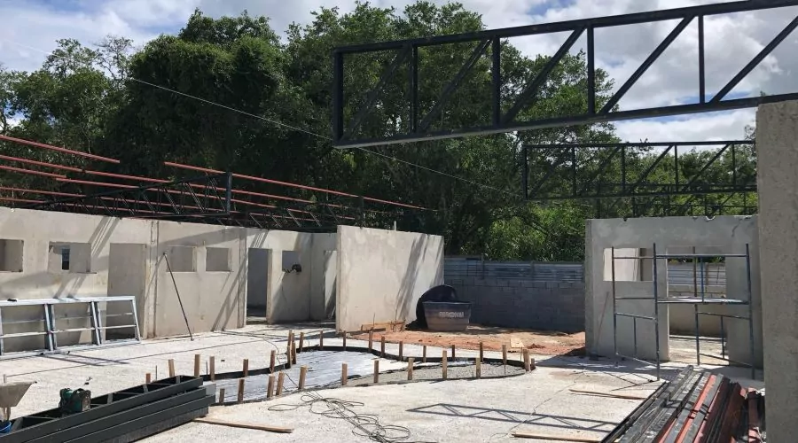 Saquarema: Prefeitura de Saquarema avança na obra de nova creche em Bicuíba