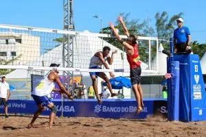 Saquarema recebe a elite do vôlei de praia no Circuito Mundial Beach Pro Tour