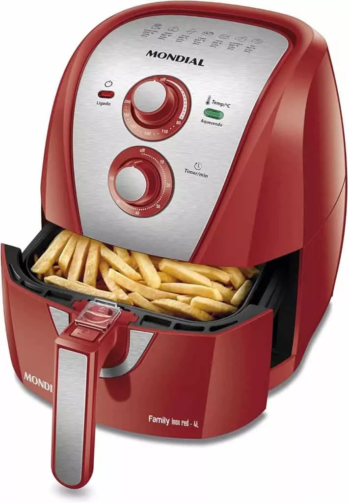 Se você possui uma air fryer, NUNCA faça isso! Guia Região dos Lagos 7 Air Fryer Mondial 4L - Vermelho