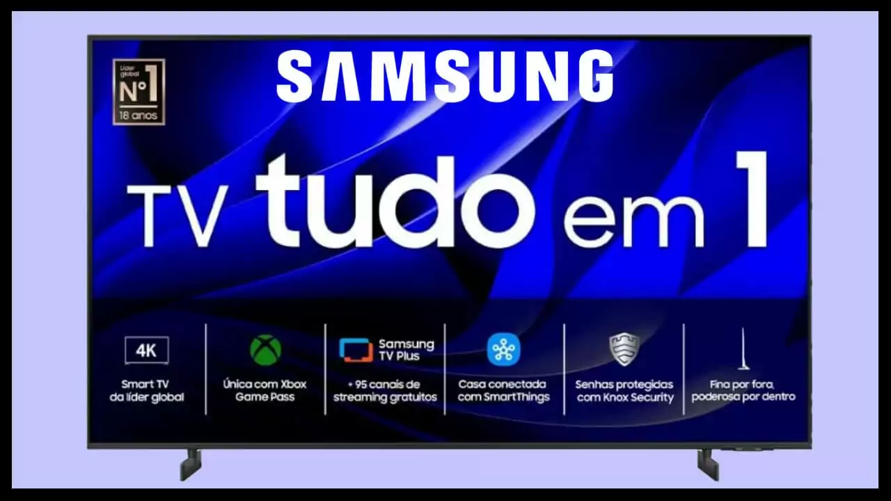 Ofertas Dia das Mães: descontos de até 50% nas smart TVs da Samsung